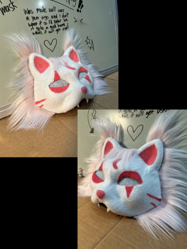 Pink cat mask - Image 3
